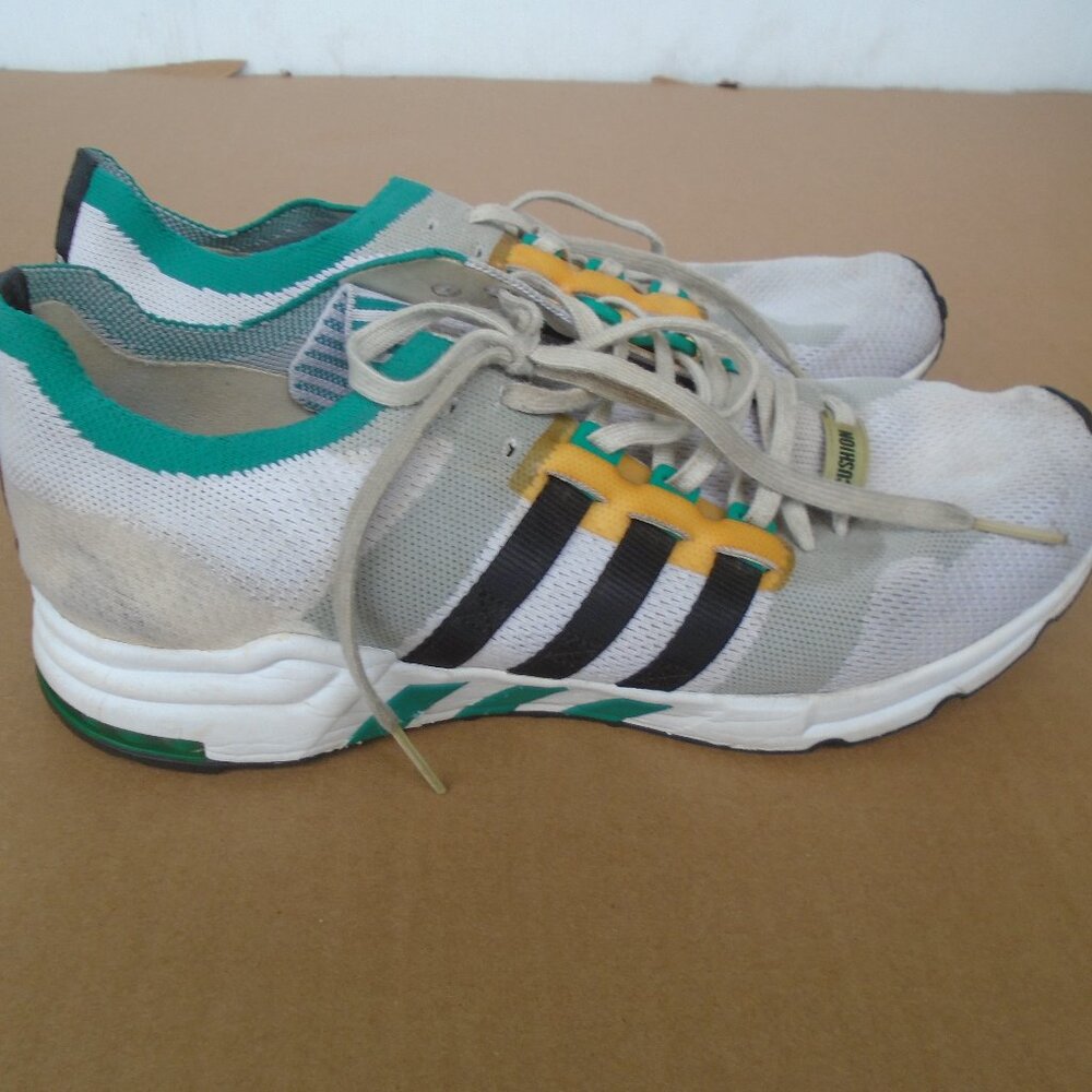 Adidas Eqt Cushion 93 Primeknit Sneakers S79113 Mens Size 12 White